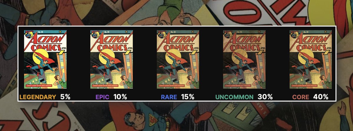 MachewsComics's tweet photo. This week we got Action Comics #23 dropping on Candy Digital......2,000 copies at $19.99 each. It’s been a minute since we’ve seen those 5% LEGO odds, I’ll be happy if I pull an Epic.
#CandyDigital #FutureVerse #DCComics #AC23 #DC3