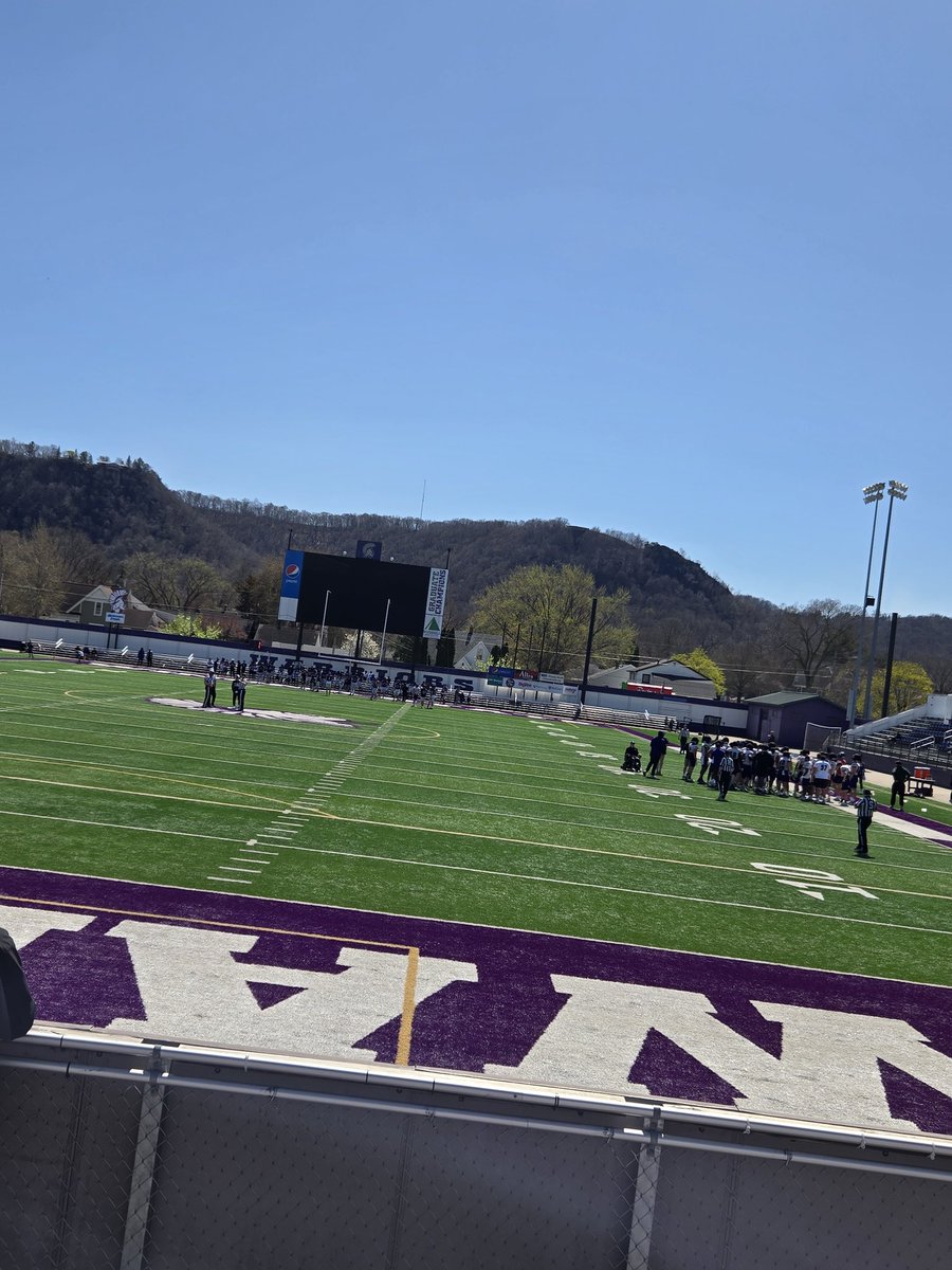 Thank you <a href="/WinonaState_FB/">Winona State Football</a> and <a href="/Coach_Curtin_1/">Brian Curtin</a> <a href="/Coach_Spencer11/">Spencer Erickson</a> <a href="/CoachCosgrove18/">Charlie Cosgrove</a> <a href="/CoachParnell/">A.J. Parnell</a> <a href="/BryceCross8/">Coach Cross</a> for having me out to meet the staff, see the campus and team in action. Also, a special thank you to the Winona player panel for their time. It was an honor to meet Hall of