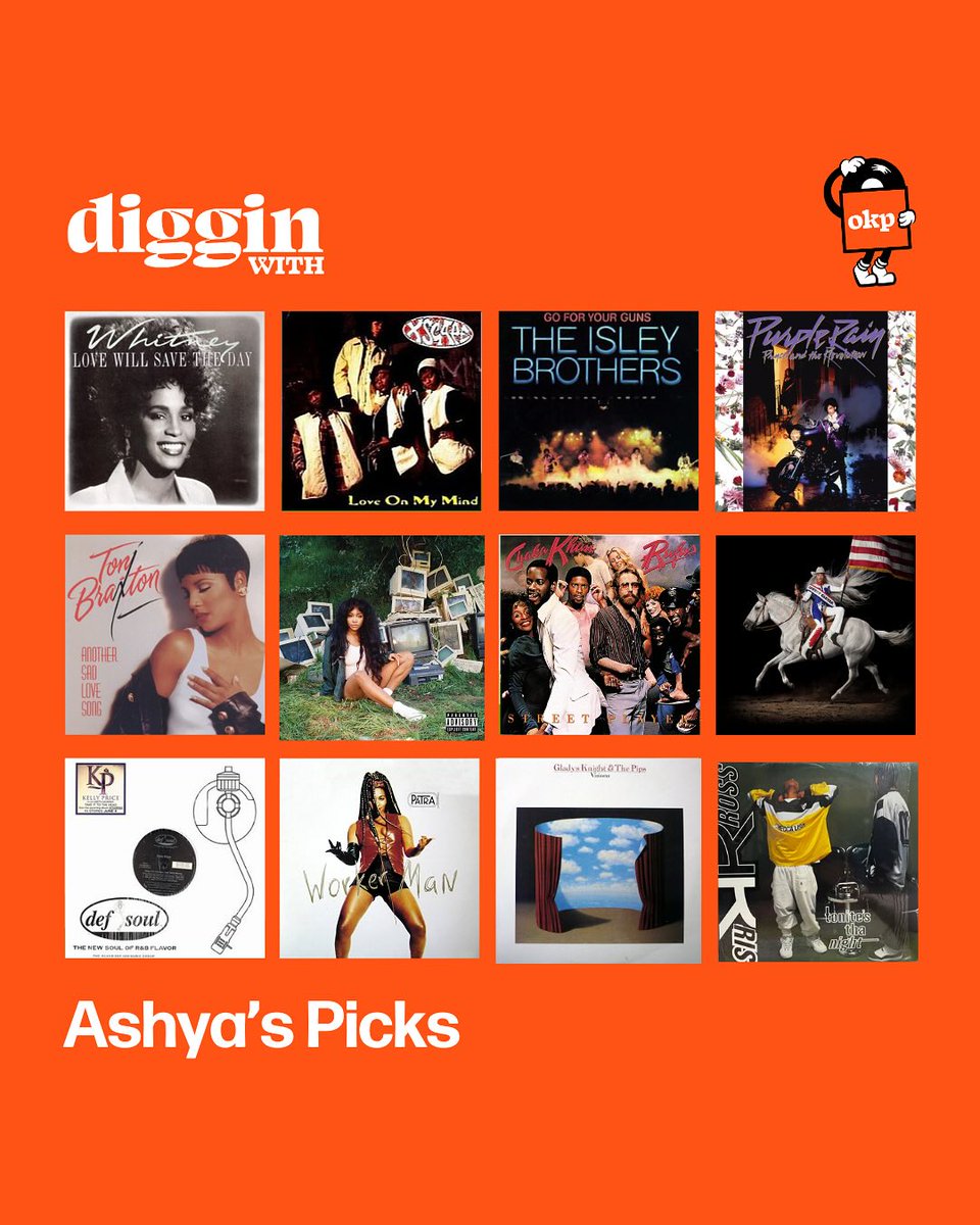 🎥💿 On latest episode of Diggin, rising R&amp;B singer <a href="/Ashyaclark/">Ashya Clark</a>  chose 12 of her favorite records from the OKP collection while telling us how music played in the roller rinks as well as her mom’s taste have influenced her own style.

Watch here: youtu.be/o3sbkuuInuw?si…