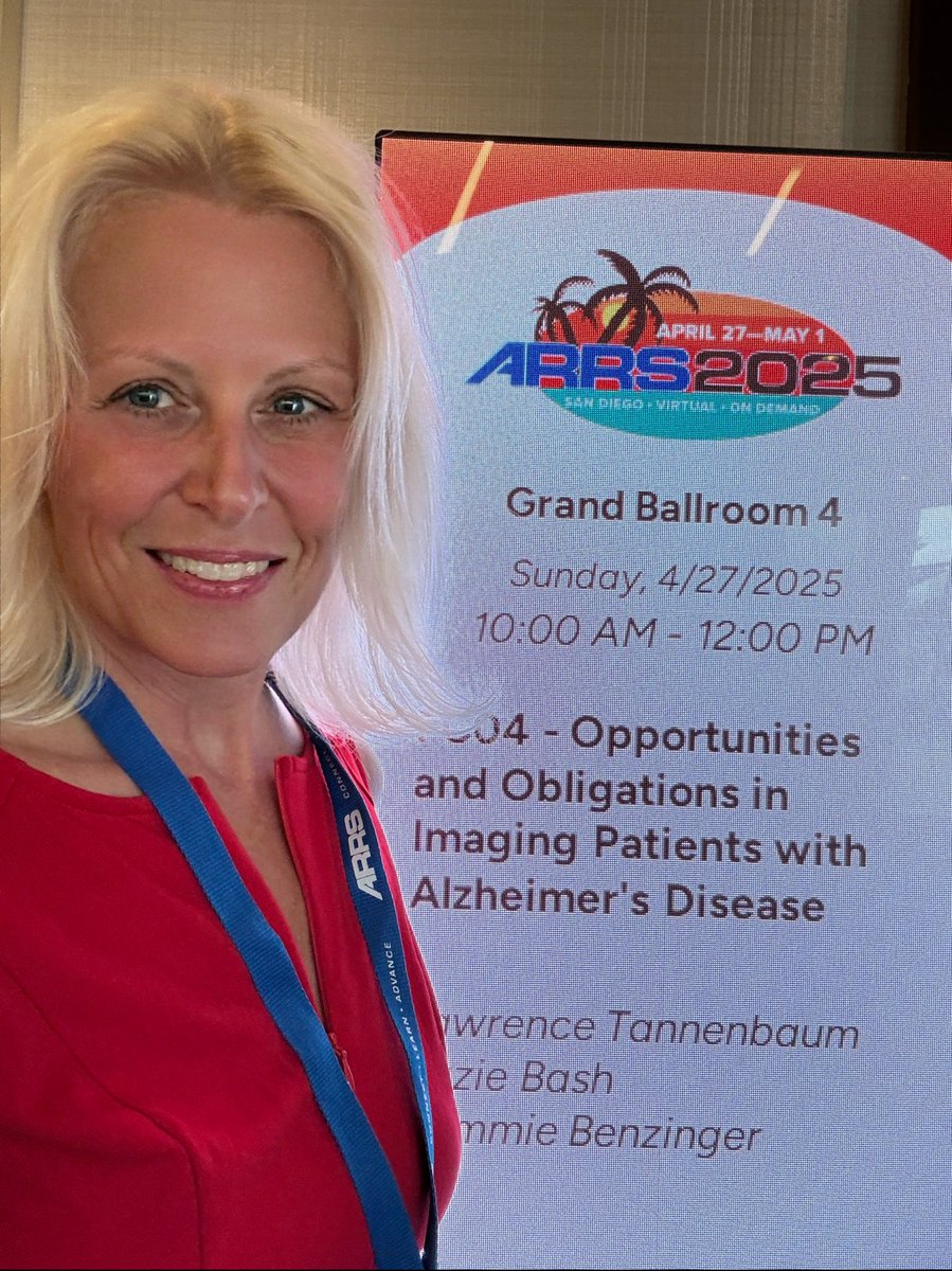 Suzie Bash (@suzie_bash) on Twitter photo So great to see many of you today at <a href="/ARRS_Radiology/">ARRS</a> in beautiful San Diego for the #Alzheimer’s session!
#arrs25 #assr2025 #neurorad <a href="/TheASNR/">The American Society of Neuroradiology</a> <a href="/theASFNR/">American Society of Functional Neuroradiology</a> <a href="/RSNA/">RSNA</a> <a href="/nuromri/">LN Tanenbaum MD FACR</a> <a href="/tlsmit1/">Tammie Benzinger</a> So great to see many of you today at <a href="/ARRS_Radiology/">ARRS</a> in beautiful San Diego for the #Alzheimer’s session!
#arrs25 #assr2025 #neurorad <a href="/TheASNR/">The American Society of Neuroradiology</a> <a href="/theASFNR/">American Society of Functional Neuroradiology</a> <a href="/RSNA/">RSNA</a> <a href="/nuromri/">LN Tanenbaum MD FACR</a> <a href="/tlsmit1/">Tammie Benzinger</a>