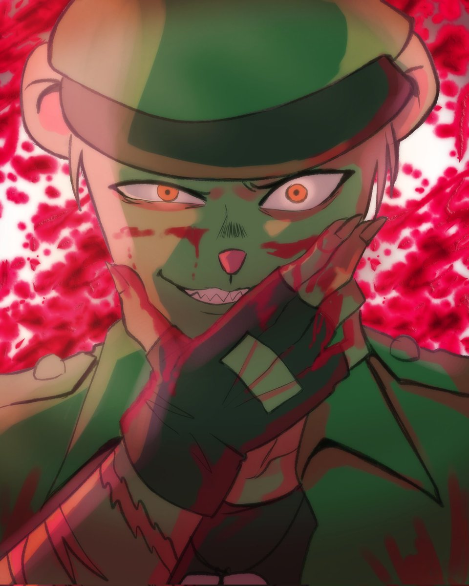 負け知らず
#htf擬人化 #HTF #happytreefriends #flippy #fliqpy