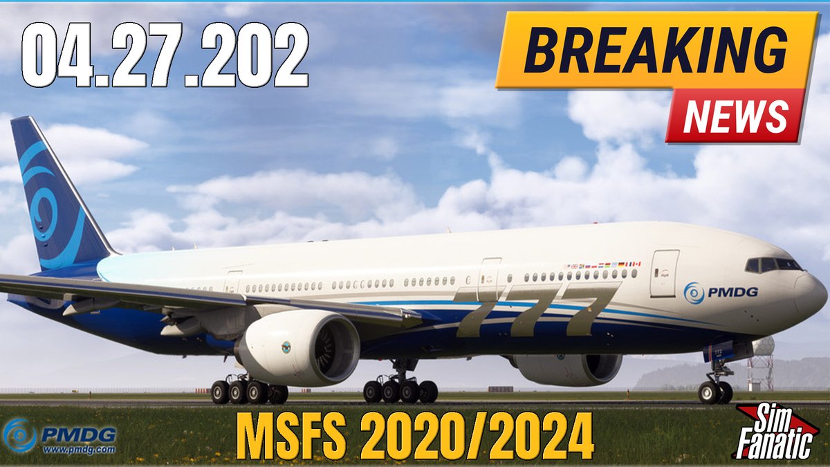 🔥 BREAKING: PMDG 777 Release Date Announced &amp; Is Sooner Thank You Think! | New Trailer | MSFS 2024 #PMDG #MSFS2020 #MSFS2024
youtube.com/watch?v=o7vngF…