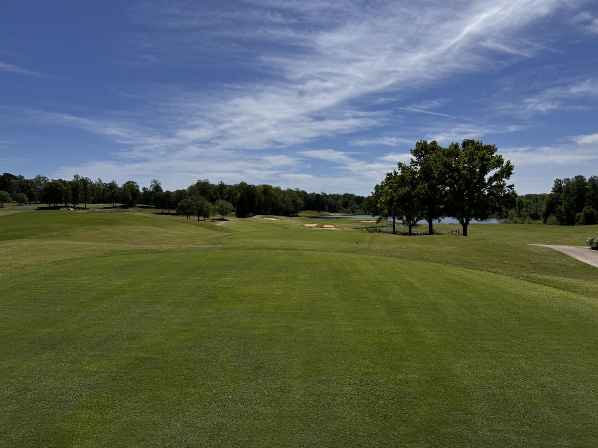 Played golf in Southern VA this weekend: Royal New Kent, The Club at Viniterra, Brickshire Golf Club, and Kiskiack. 

Viniterra was my favorite, RNK the hardest, Brickshire the most fun, Kiskiack a great way to wrap up and in the best shape.