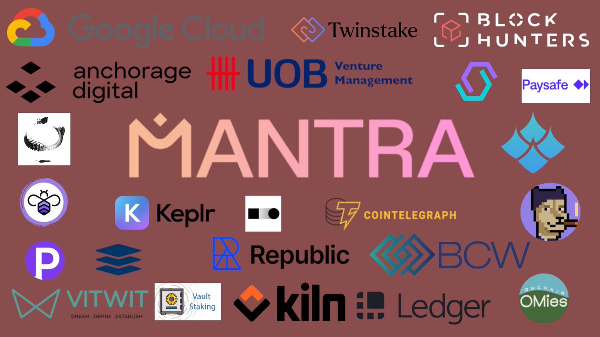 🚀 THE BEST VALIDATORS ARE AT <a href="/MANTRA_Chain/">MANTRA | The EVM L1 for RWAs</a> $OM

MANTRA brings together the biggest names in the industry to ensure premium security and decentralization. Check out who is with us:

✅Google Cloud 
✅Twinstake
✅Hex Trust
✅Anchorage Digital
✅Ledger by Kiln
✅BCW Technologies