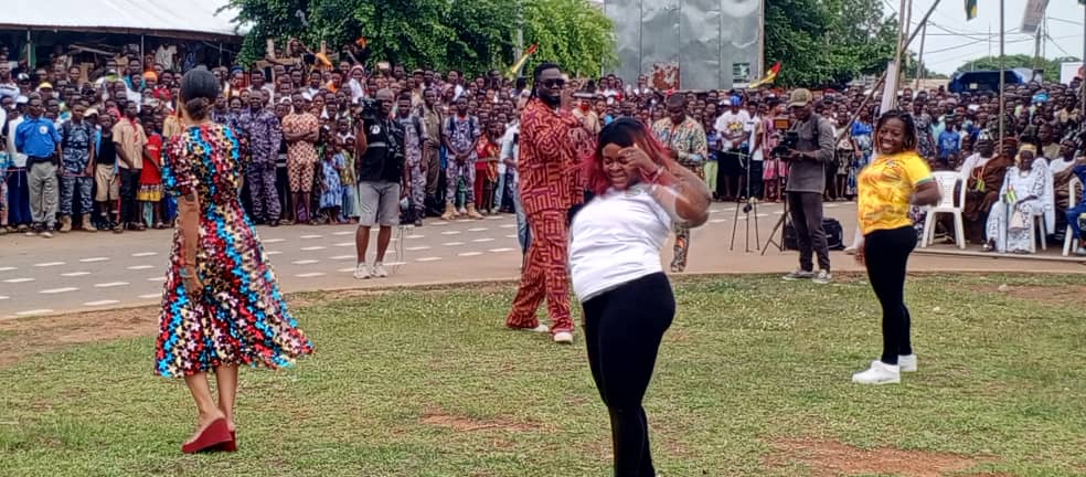 KoffiSodokin's tweet photo. 🇹🇬✨ Un immense MERCI aux talentueux artistes de la chanson togolaise qui ont magnifiquement animé la célébration, ce 27 avril 2025 à Tohoun, du 65ème anniversaire de  l'indépendance du Togo  . Votre voix, notre fierté ! 🎶🙏🏽🇹🇬 #Indépendance65 #TogoEnFête #FiertéTogolaise https://t.co/0JaHS5N2JP