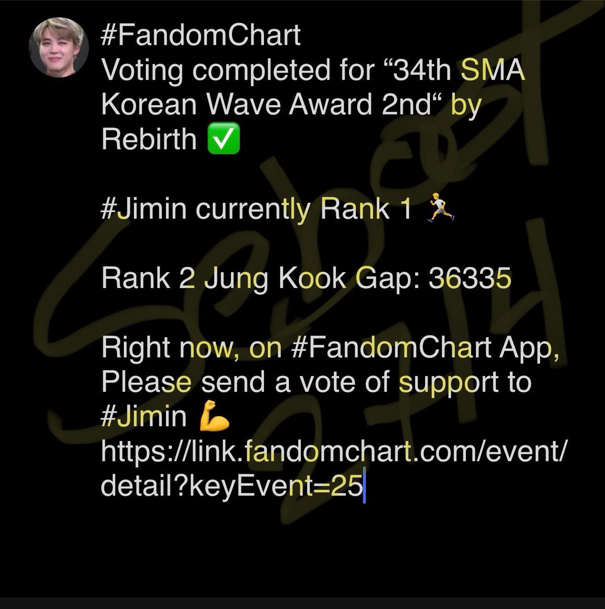 Sebasti88668494's tweet photo. Lovely PJM and Jimin lovers. We are great together because is the love that moves us and motivate us.
Please keep Streaming, Voting and Promoting our beautiful Jimin.
#WithJiminTillTheEnd #ProjectRe-ComeBack https://t.co/qtTXEtvfCG