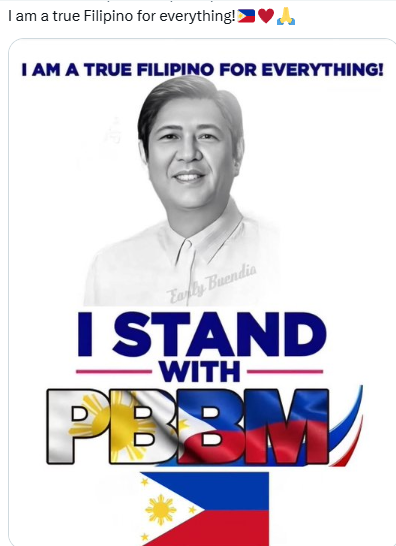 lizramo88275071's tweet photo. THE BEST PRESIDENT PBBM.. aside from his father APO LAKAY, syempre nagmana sa AMA....pati ugali sobrang babait, mapagmahal at may respeto sa kapwa tao. https://t.co/WFPdtXg0mq