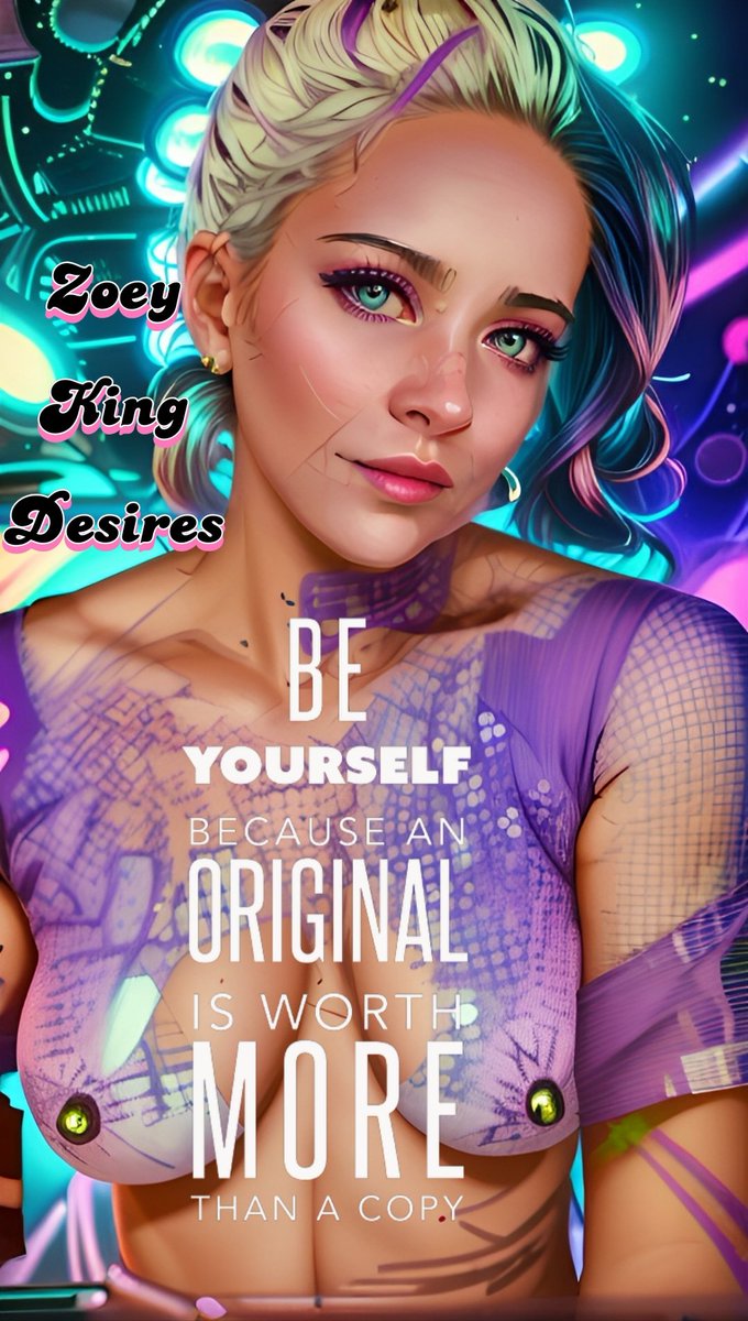 ZoeyKing_Desire's tweet photo. 🤔 How silly is it that my feelings get hurt when I'm blocked 🚫 🙃 🙂 🤪.
✨️So dumb! Lmao! I guess I'm doing something right !
✨️☀️ 🐝 Be you!
Not everyone is going to love you💋😜😘!
#beyou #originalme #zkdesires #ZKDfriends #xfamily #zkdaffirmations https://t.co/CLimVLkpsg
