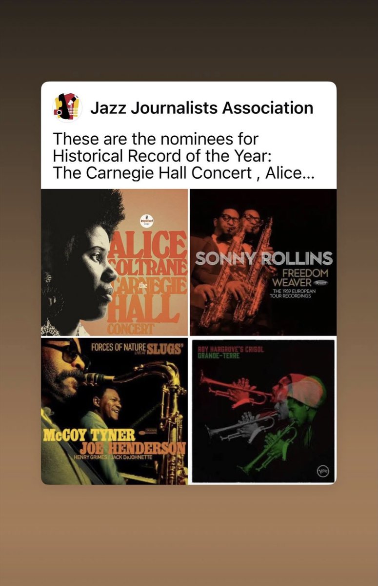 groveydean's tweet photo. Roy’s Grande-Terre is nominated for Historical Record of the Year and he is in incredible company 🔥. Here are the 2025 Nominees for Performance &amp; Recordings https://t.co/3bFIv6hPwR https://t.co/kvN0fSIugW