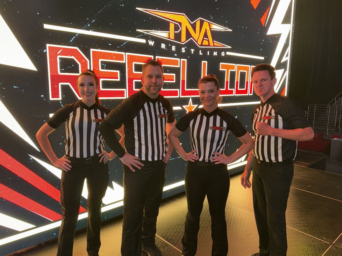 Your #TNARebellion Referee Crew 🦓