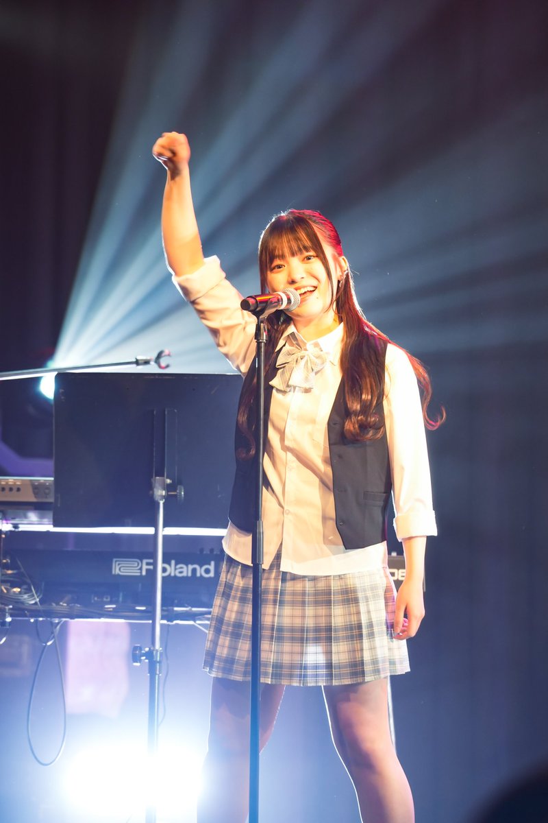summer_nanairo's tweet photo. キーボード&コーラスのFUUAさん🩵
#FUUA @PUNKY_RAD_PINK #パラピン
#purpleRock #アイドル #idol https://t.co/hmwTfU0icQ