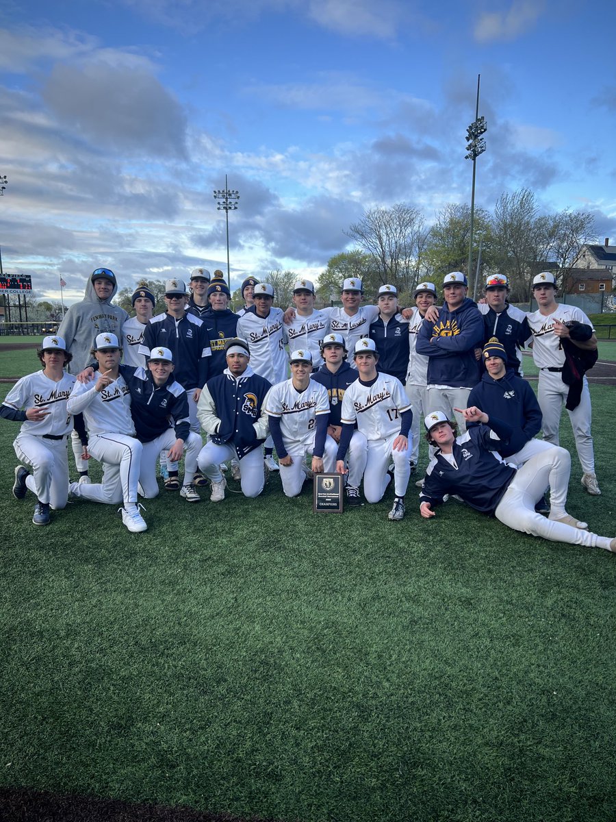 St.Marys Baseball (@smhbb10) on Twitter photo Spartans win the Invitational 2yrs running! Improve to 9-1on the season.
Cam McGonagle named MVP! Driscoll,Doney Brothers,McGonagle lead the Offense this weekend <a href="/GlobeSchools/">Boston Globe Schools</a> <a href="/BostonHeraldHS/">Danny Ventura</a> <a href="/BrianRoachJr/">Brian Roach, Jr.</a> <a href="/BaseballCCL/">Catholic Central League Baseball</a> Spartans win the Invitational 2yrs running! Improve to 9-1on the season.
Cam McGonagle named MVP! Driscoll,Doney Brothers,McGonagle lead the Offense this weekend <a href="/GlobeSchools/">Boston Globe Schools</a> <a href="/BostonHeraldHS/">Danny Ventura</a> <a href="/BrianRoachJr/">Brian Roach, Jr.</a> <a href="/BaseballCCL/">Catholic Central League Baseball</a>