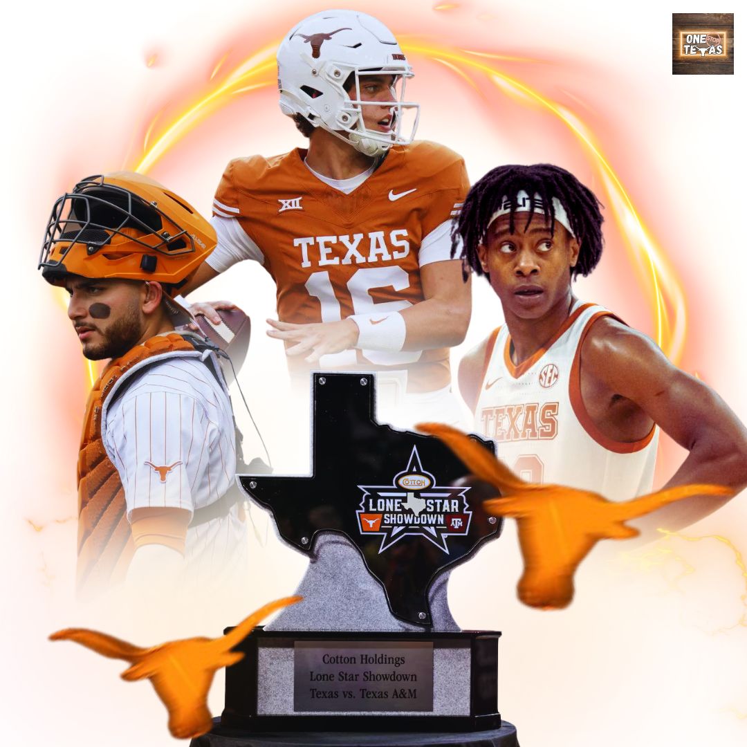 OneStopHorns's tweet photo. Death | Taxes | And Texas OWNING Texas A&M
The Longhorns are 6-1 Against Texas A&M in
• Football (1-0)
• Baseball (3-0)
• Basketball (2-1)
Do me a favor | WRITE THAT
#HookedEm https://t.co/n1h9dDi2Hi