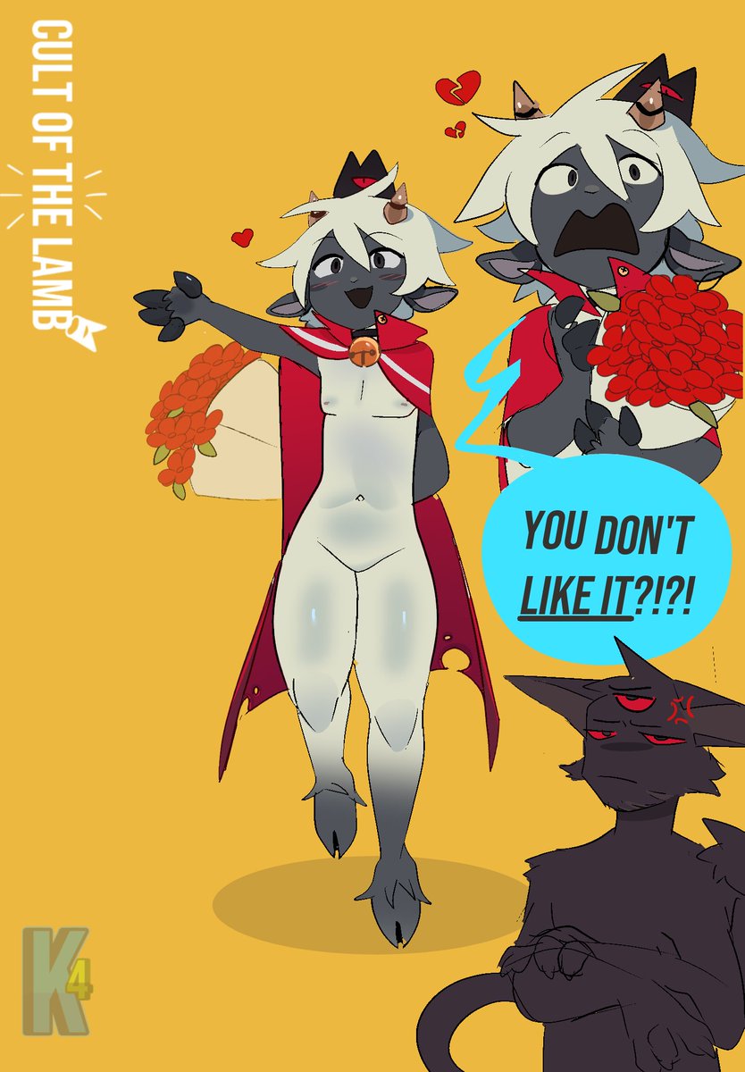 kit4tem's tweet photo. #CultoftheLamb #cultofthelambfanart CULT OF THE LAMB! https://t.co/DL4XKSCpAc
