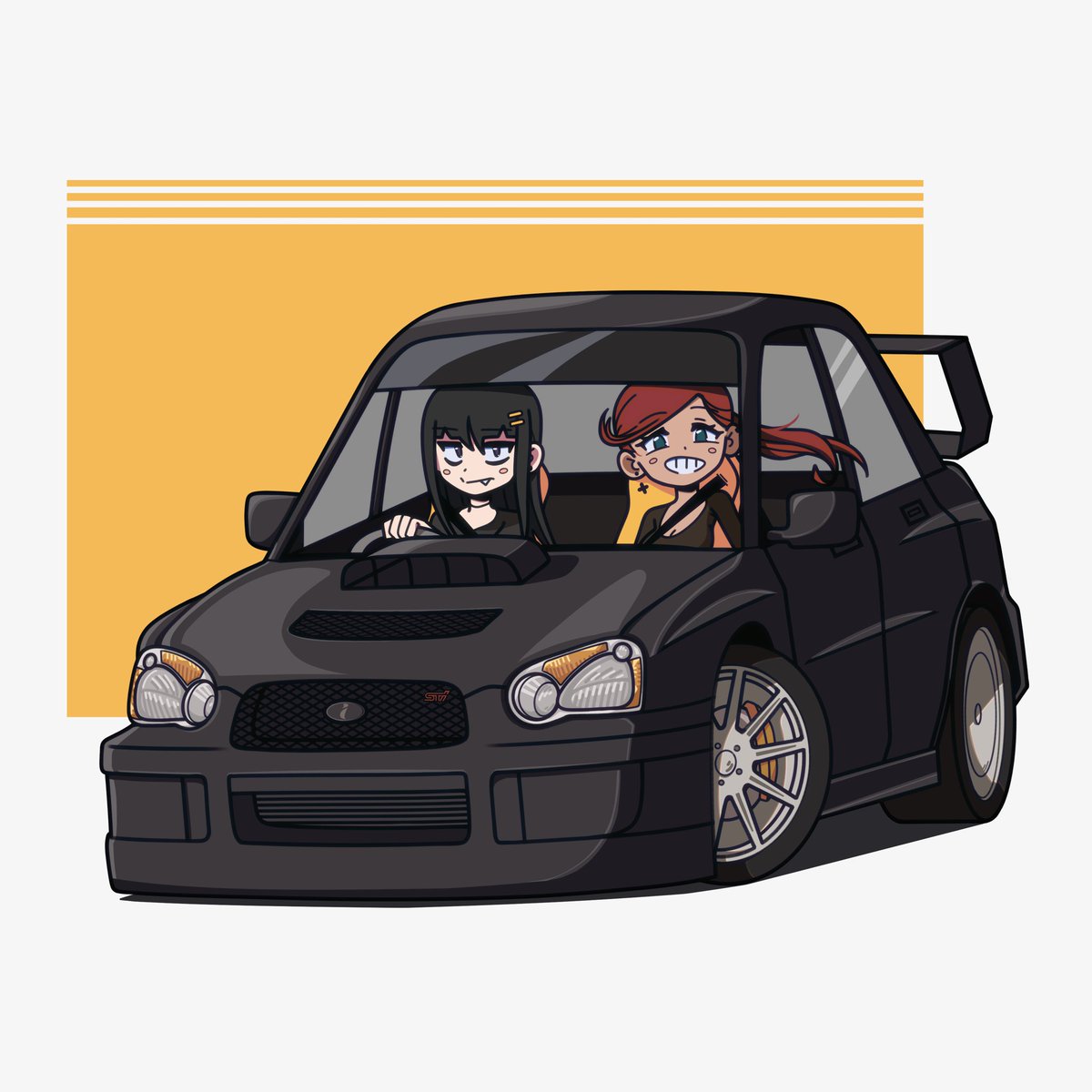 offkair's tweet image. 🚗
#oc #イラスト