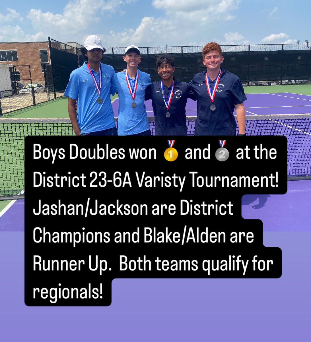 TXHSTennisCoach's tweet image. So proud of these kids! Their hard work EARNED their reward! Now let’s go make so noise at Regionals! @HumbleISD_KHS @Coach_MacHumble @Always_CoachD @Athletics_Jana @HumbleISD_Ath @jokoch09