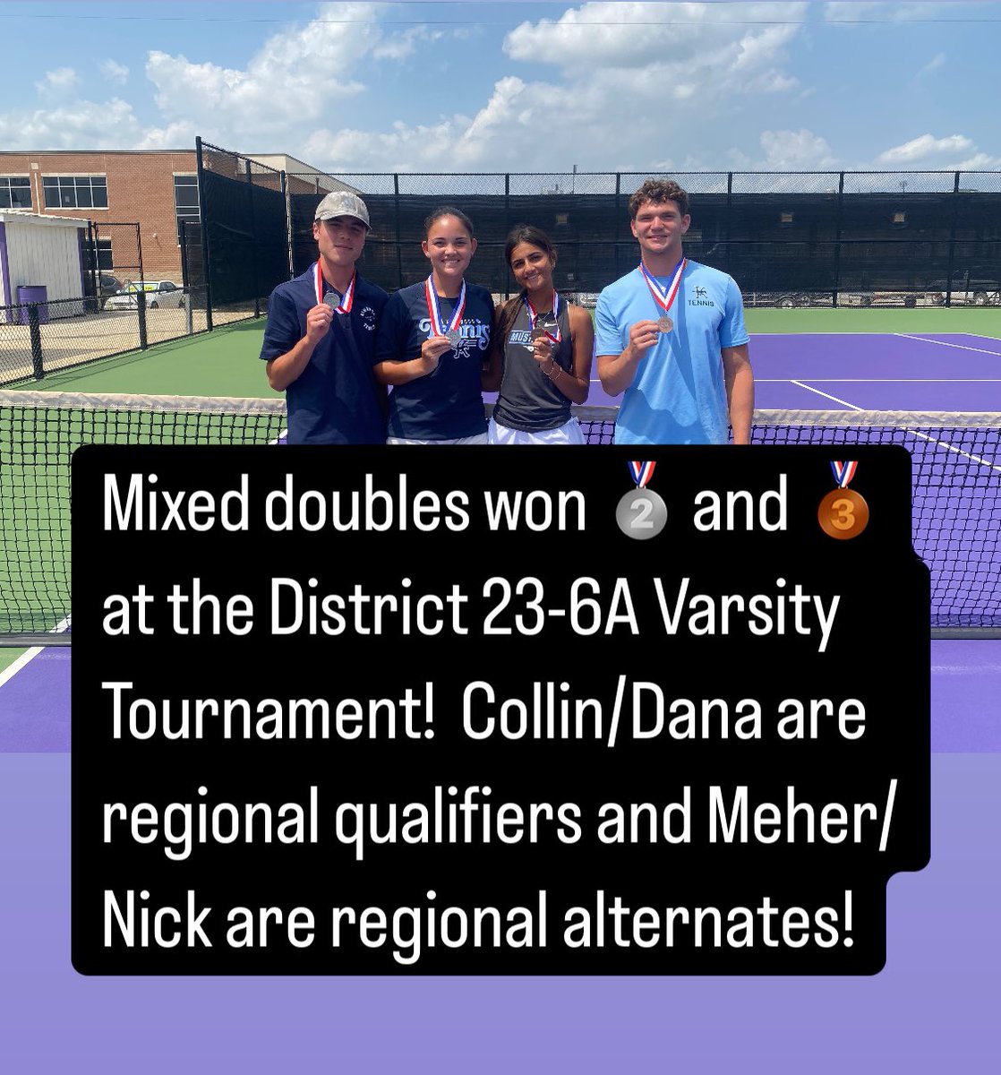 TXHSTennisCoach's tweet image. So proud of these kids! Their hard work EARNED their reward! Now let’s go make so noise at Regionals! @HumbleISD_KHS @Coach_MacHumble @Always_CoachD @Athletics_Jana @HumbleISD_Ath @jokoch09