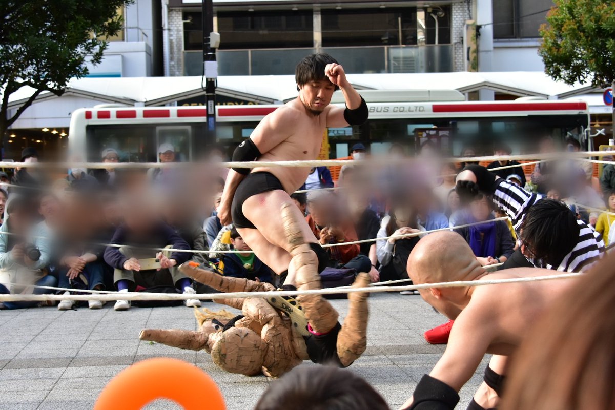 mitsu_0320's tweet photo. 2025.04.27
まさかのね😢
#高円寺びっくり大道芸2025
#AsiaGoldProWrestling
#AGPW https://t.co/Y5CkfdcOoT