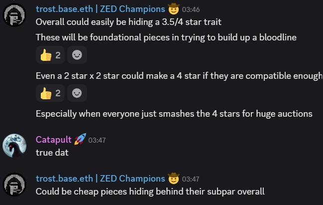 Blockchain Bloodline (Zed Champions Stable) tweet media