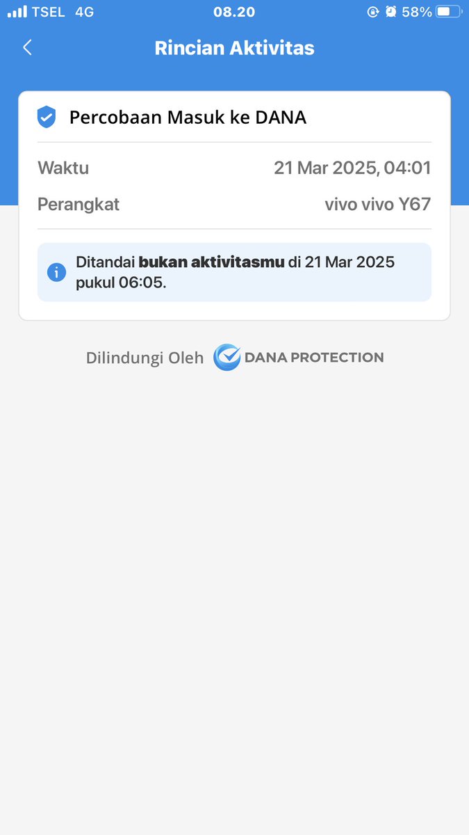 kkadenug's tweet photo. @danawallet Saya ga pernah melakukan transaksi maupun verifikasi loh? Di pihak merchant (tiktok maupun tokopedia) juga saya hubungi detail transaksi tsb gada di sistem mereka, dan itu bukti juga perangkat yg bukan teritoritas/terhubung ke akun saya sebelum semua terjadi. https://t.co/ZaPalcdnRK