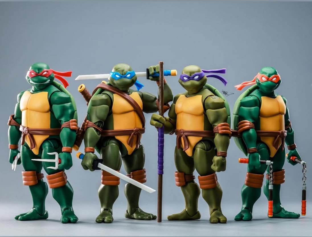 The #TMNT 2003 figures from <a href="/super7store/">Super7</a> are on point!