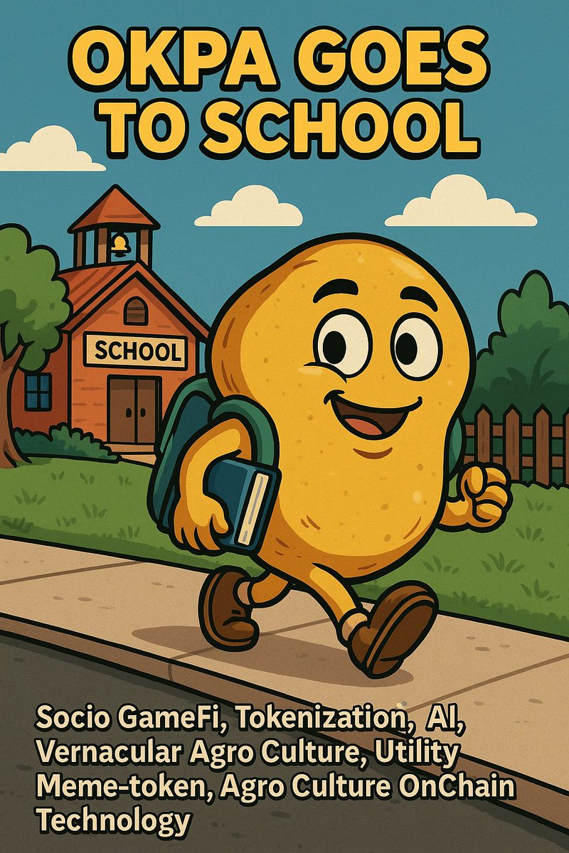 OkpaCoin's tweet photo. $OKPA &amp; AI

OKPA GOES TO SCHOOL 
What will become the new scoreboard, AI?

#OkPA
#MemeCoin with #CulturalUtility https://t.co/yQmN3T0G17