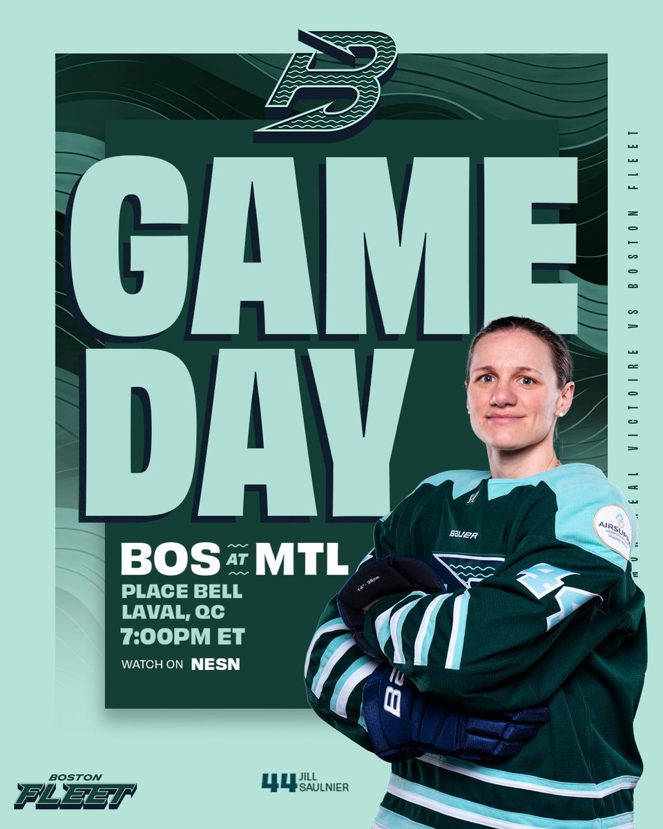 Monday’s mission 😤

🆚: <a href="/PWHL_Montreal/">x - Victoire de Montréal</a> 
⏰: 7:00PM E.T.
📍: Place Bell
📺: <a href="/NESN/">NESN</a>