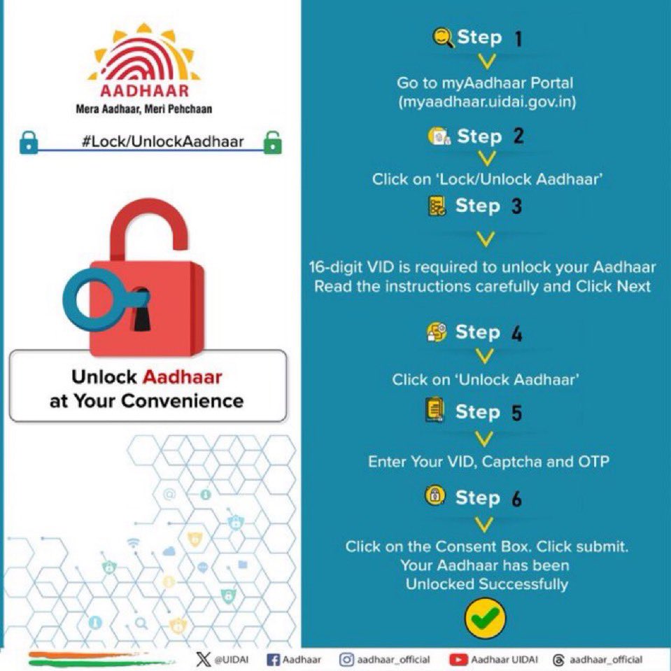Aadhaar tweet media