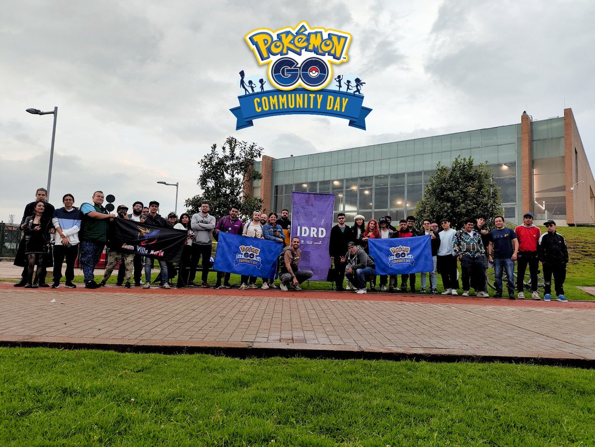 ZYBYN1's tweet photo. Desde Bogotá Colombia 🇨🇴 gracias por apoyarnos y organizar la actividad de exploración #PokemonGOCommunityDay @IDRD en el evento #teamvillamaria #campfire #niantic #GOsnapshot #MeetYouOutThere #PokemonGO #AventurasQueCompartir #clubcampfire #IDRD #CEFE #FONTANAR https://t.co/Le9NYvd107