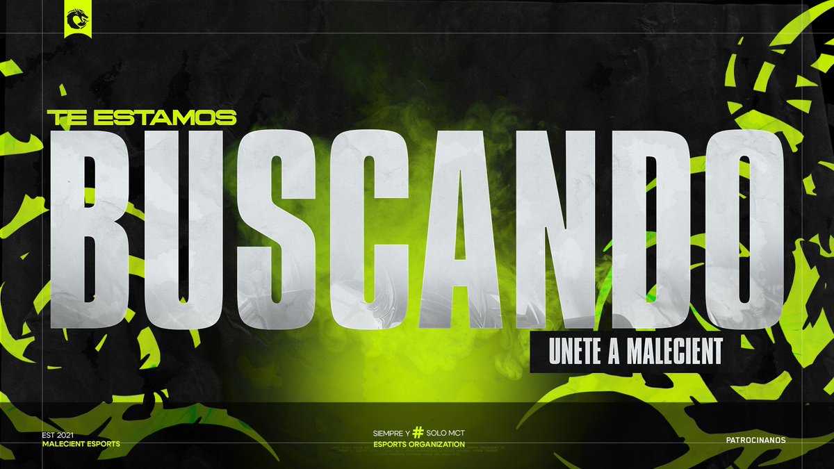 iZAKame's tweet photo. Busco jugadores F/A de Valorant para Roster de @Malecient_. 💚🖤
Proyecto serio a largo plazo. Region: LAN.
#BusquedaEsports #FreeAgent #ValorantLAN #BuscoEquipo #FALAN 🐉
Mencionen a sus gallos 👇 https://t.co/ejJbWNFZ89