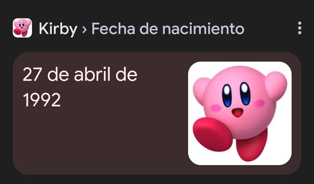 katiqrz's tweet photo. Ni ahí con los pacos klos, feliz cumpleaños Kirby https://t.co/yw1ySvFebx