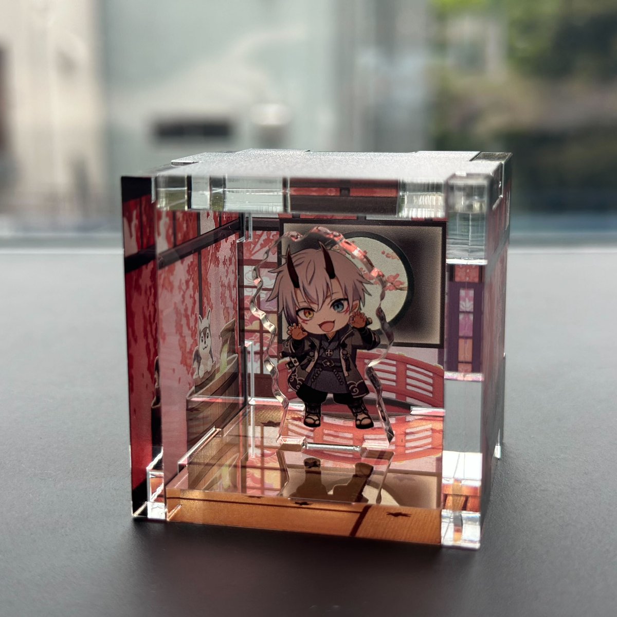 REALITY_app's tweet photo. 『待たせたな皆～！！"箱入り息子"だけど、可愛がってくれよなっ😋💕』

1月に開催された
48時間決戦！！あなたのルームとアバターを手のひらに！
＼オリジナルアクリルキューブが完成しました〜〜〜！！！／

見てくださいこのクオリティ！！！
入賞者のクロノス・セレスティアさん🌙🐾⚔
@Chronos_Tanakaのルームが、
キューブの中にギュギュっと再現🐕💫

360度どこから見てもかわいい✨✨✨

反響次第では、次回開催もあるかも⁉️
自分も欲しい！と思ったあなた「ほしい！」「かわいい！」などの感想、ぜひ届けてください💌💬