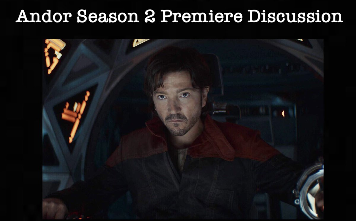 🚨New Video🚨 

Andor Season 2 is finally here &amp; feels good to have it back. In this video, I talk about the first arc of Season 2. 

Video: youtu.be/zd7-cRCvWjE?fe… 

#StarWars #Andor