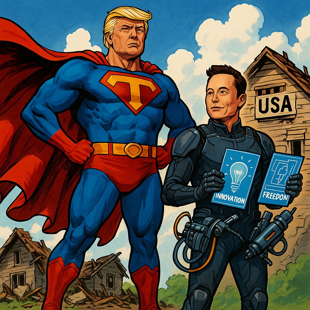 tdean6809's tweet photo. True American Heroes 
#Trump2028#Musk https://t.co/Y6abvWzGON