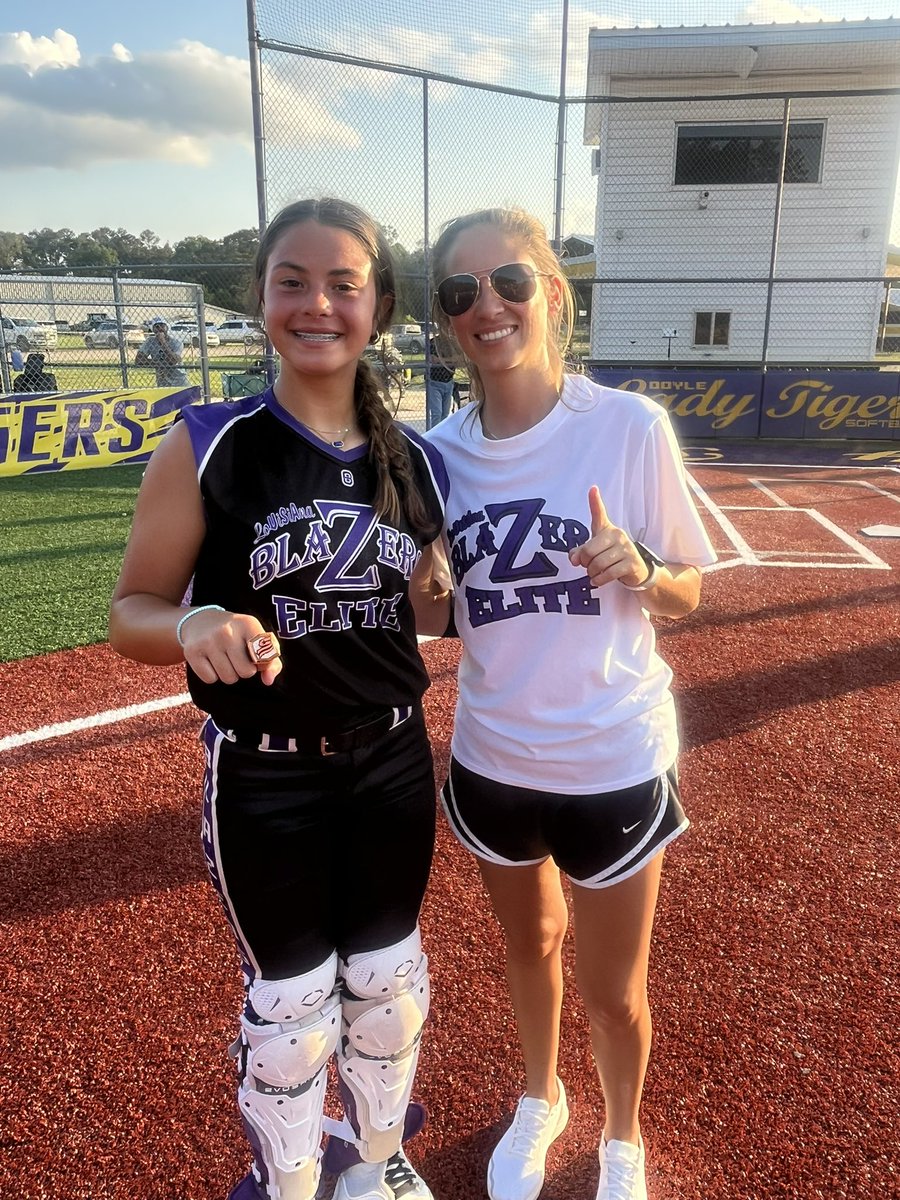Devyn Pattison 2030 | Catcher | Mid Infield (@devpattison) on Twitter photo My team killed it going 5-1 this weekend bringing home the championship! My final AVG was .600 with a .750 OBP. Can’t wait for the next one! <a href="/PiperJones29/">Piper Jones</a> #LouisanaBlaZersElitePurple13U <a href="/LegacyLegendsS1/">Legacy & Legends Softball</a> <a href="/SBRRetweets/">Softball Recruiting Reposts</a> <a href="/SoftbalAmerica/">Softball America</a> <a href="/D1Softball/">D1Softball</a> <a href="/ExtraInningSB/">EXTRA INNING SOFTBALL</a> <a href="/MaxPreps/">MaxPreps</a> My team killed it going 5-1 this weekend bringing home the championship! My final AVG was .600 with a .750 OBP. Can’t wait for the next one! <a href="/PiperJones29/">Piper Jones</a> #LouisanaBlaZersElitePurple13U <a href="/LegacyLegendsS1/">Legacy & Legends Softball</a> <a href="/SBRRetweets/">Softball Recruiting Reposts</a> <a href="/SoftbalAmerica/">Softball America</a> <a href="/D1Softball/">D1Softball</a> <a href="/ExtraInningSB/">EXTRA INNING SOFTBALL</a> <a href="/MaxPreps/">MaxPreps</a>