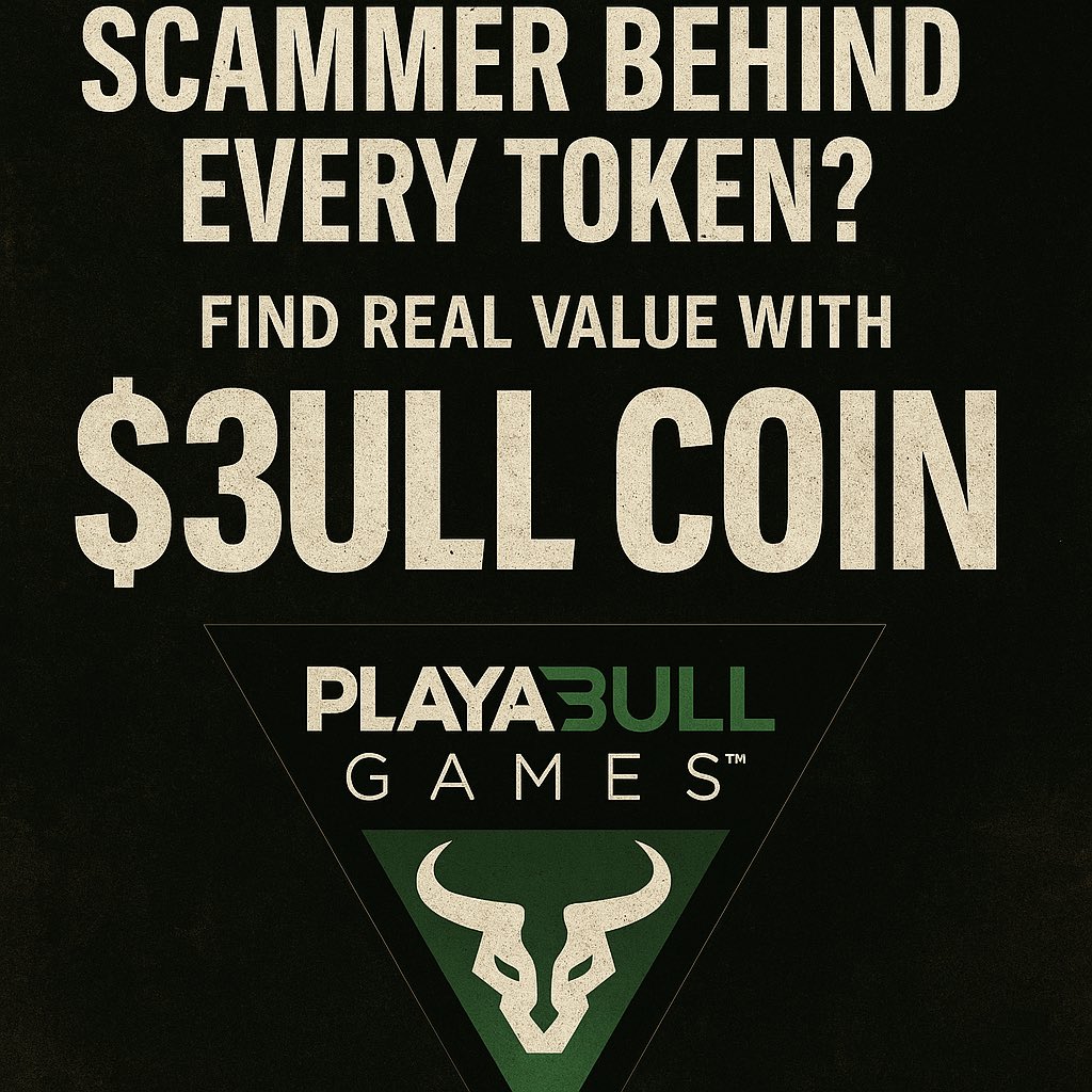 Litz911's tweet photo. The AVAX meme scene?
•Founders doxxing founders.
•Presale pumps → fast rugs.
•Hype merchants with no product, no plan.

Meanwhile, @PLAYA3ULL_GAMES Games is doing what real builders do:
•2 games live on Epic.
•2 more about to drop.
•26+ games coming — all powered by $3ull Coin.
•Founders? Fully doxxed.
•Foundation? Massive and strategic.

No fake pumps.
No overnight dumps.
$3ull has held strong support while the clowns fumbled.

They haven’t even unleashed real Advertising yet —
That storm hits August 1st.

When the dust settles, the ones who built will be standing.
Stack smart. Bet on builders. Bet on $3ull.

#3ullCoin #Web3Gaming #BuiltNotBought @PLAYA3ULL_GAMES @GamingOnAvax @avax