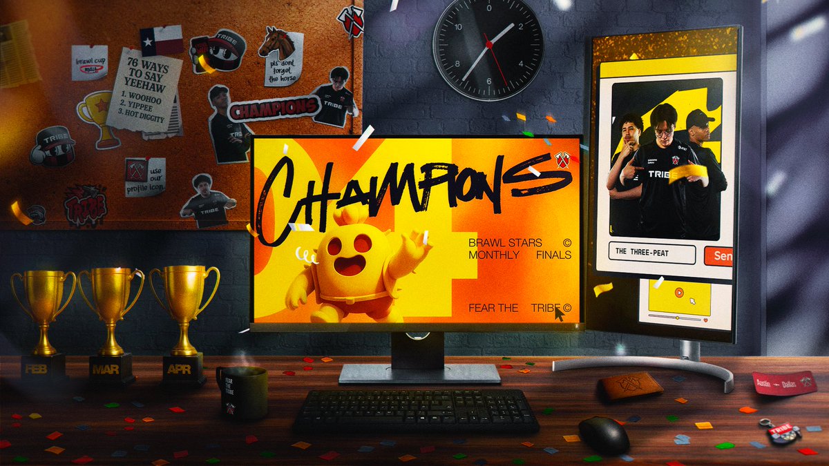 BACK-TO-BACK-TO-BACK

NA MONTHLY FINALS CHAMPIONS