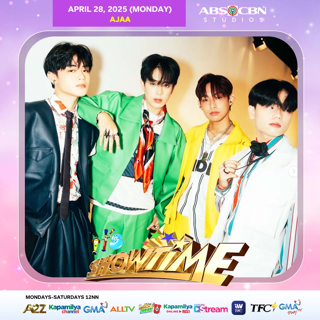 itsShowtimeNa's tweet photo. Unkabogable mememeyens and rampadoras of the society, our Madlang People!!! 

LET'S GO CRAZY AND DANCE LIKE VG! 💃🏻🕺🏻

Magchugugan tayo this Monday with AJAA sa #ItsShowtime! 🥳🪩

#ShowtimeCrazyMonday https://t.co/MlTluMuL9S