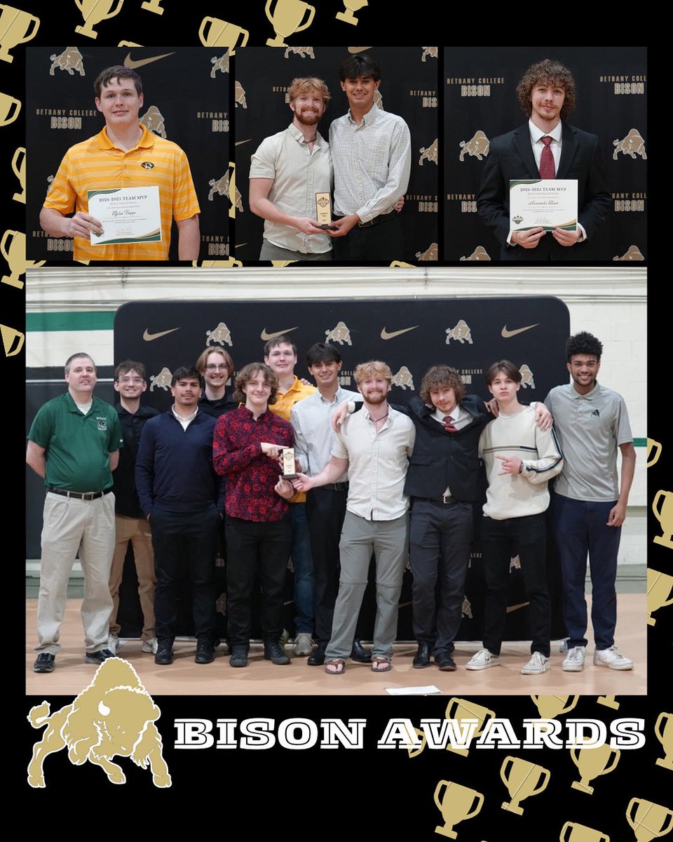 We were honored to receive recognition today at the 2024–25 Bison Awards.

Rylan Trapp (Sophomore) – Named Team MVP! Rylan doubled his kills and blocks this season, showing incredible growth and dedication on the court.