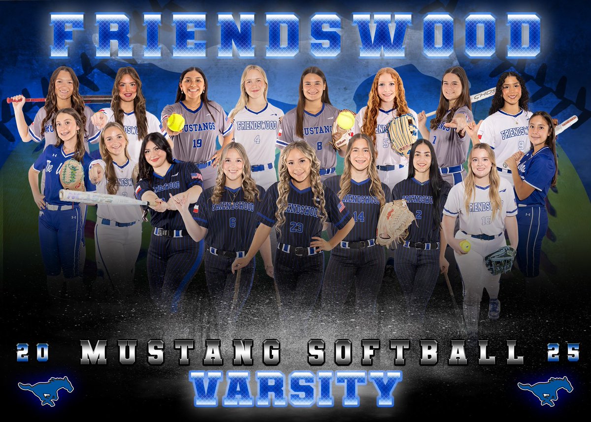Friendswood Softball “Home of the Mustangs” tweet media