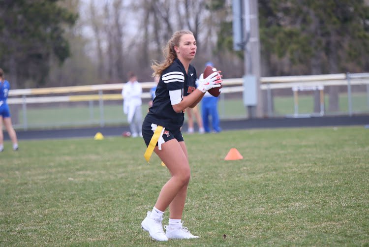 techtigerfb's tweet photo. ‼️TECH GIRLS FLAG STARTS THE SEASON 4-0‼️ 

Thanks to @bernicks1916 for the hydration! Check out all the action at our gallery: https://t.co/HmgWJHVMKm

Go Tigers! #tradition #efforthabit #mngirlsflag @ISD742 @tech_activities @Vikings https://t.co/yp26THK2f9