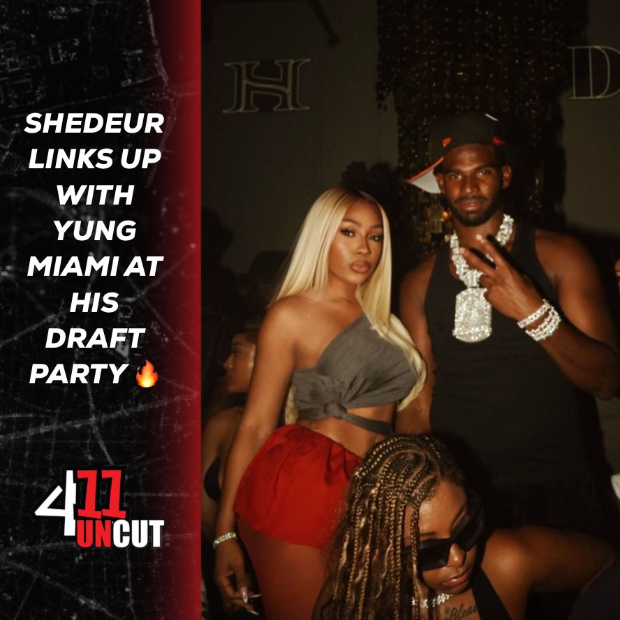 Ok Gang, #ShedeurSanders brought out a bunch of celebs after celebrating him being drafted to the #ClevelandBrowns. 

#411Uncut #411WithNellaD