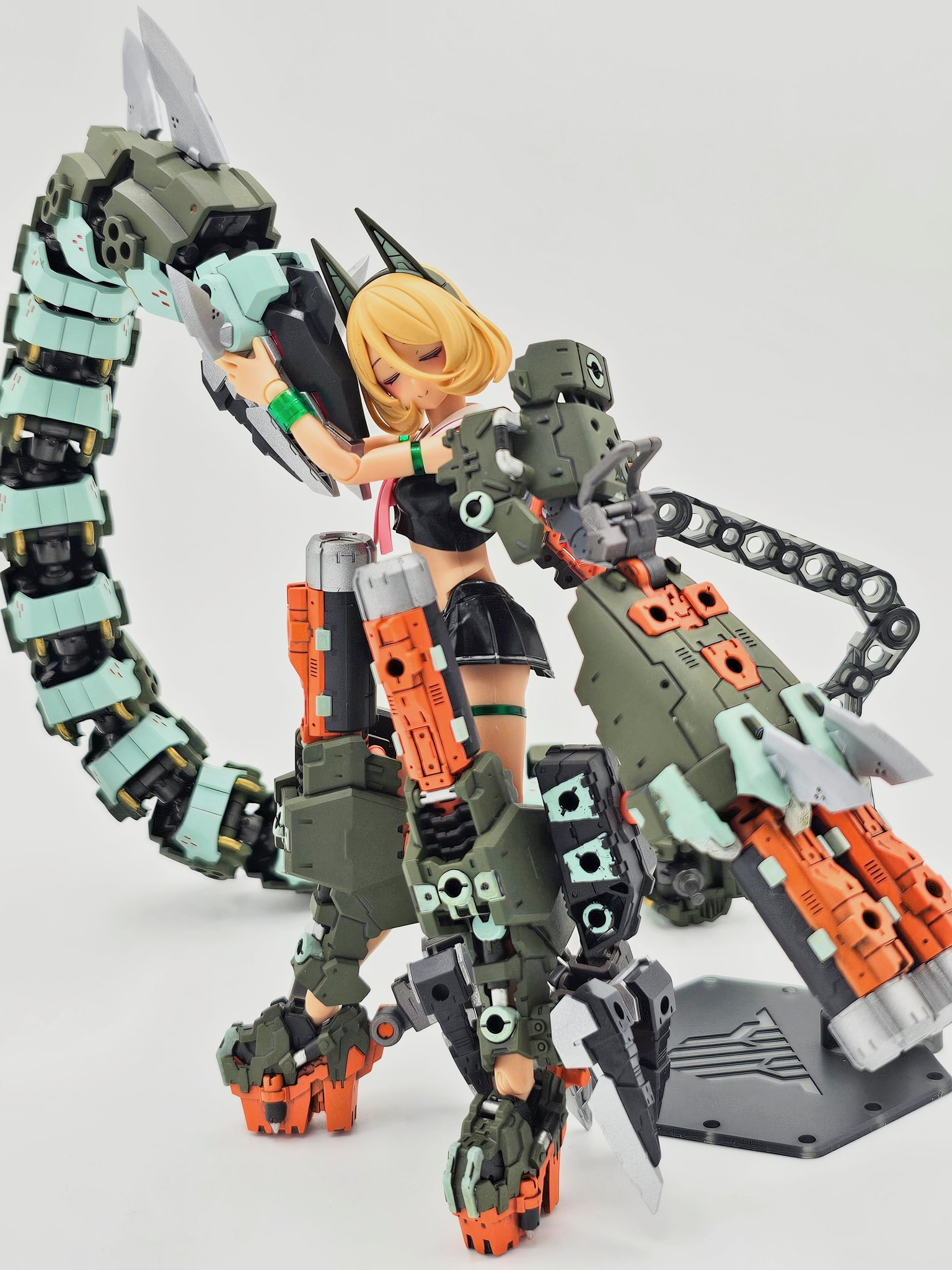 バスタードール　ナイト、タンク、パラディン 30ms ユフィアセット BUSTER DOLL タンク MIDNIGHT FANG｜メガミデバイス｜美少女