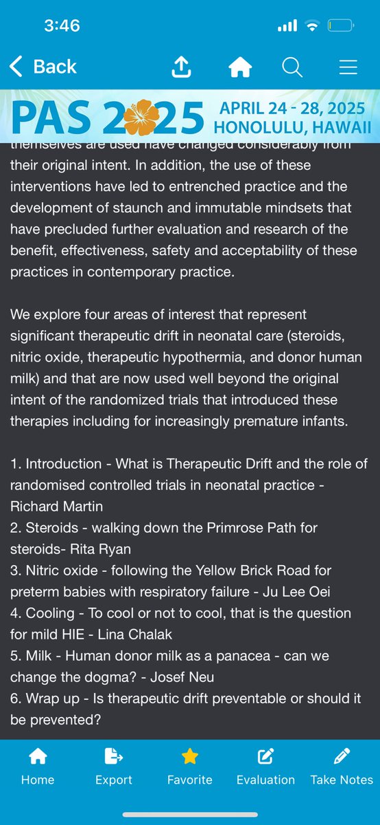 Adrienne Gordon (@adrienneoz) on Twitter photo Speaker points <a href="/PASMeeting/">Pediatric Academic Societies</a> #PAS2025 🌺on therapeutic drift
💉Rita Ryan be kind to those who do clinical trials
🫁Ju Lee Oei - use your common sense
🥶Lina Chalak- document everything
🍼Josef Neu- religion is a culture of faith, science is a culture of doubt Speaker points <a href="/PASMeeting/">Pediatric Academic Societies</a> #PAS2025 🌺on therapeutic drift
💉Rita Ryan be kind to those who do clinical trials
🫁Ju Lee Oei - use your common sense
🥶Lina Chalak- document everything
🍼Josef Neu- religion is a culture of faith, science is a culture of doubt