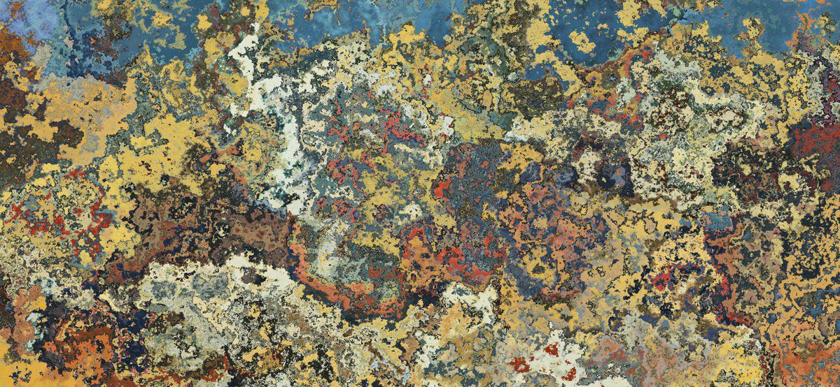 jonomilo's tweet image. Pretty satisfied with this noise distortion image made from #FluidPaint and then using some the noise distortion effects in #FilterForge