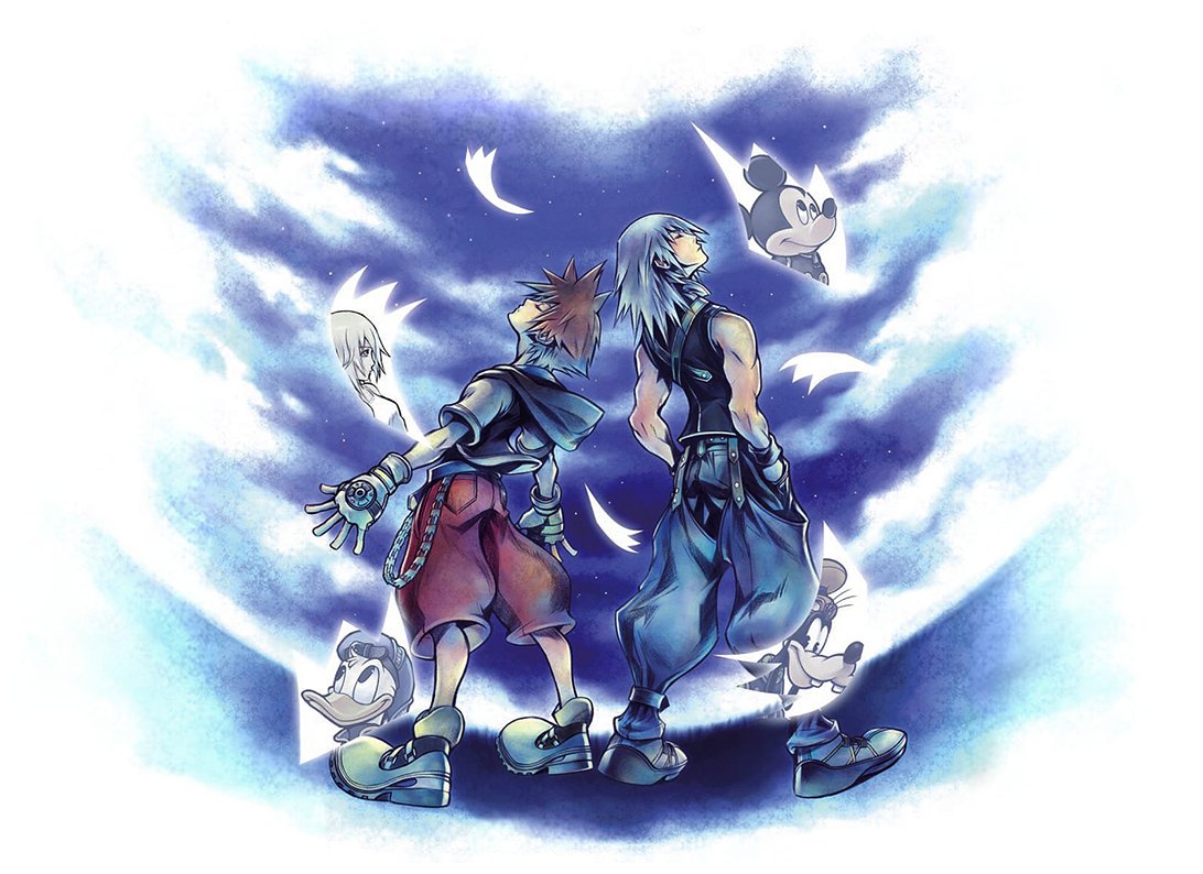-Kingdom Hearts Re:Chain of Memories (artwork)- #KingdomHearts #Sora