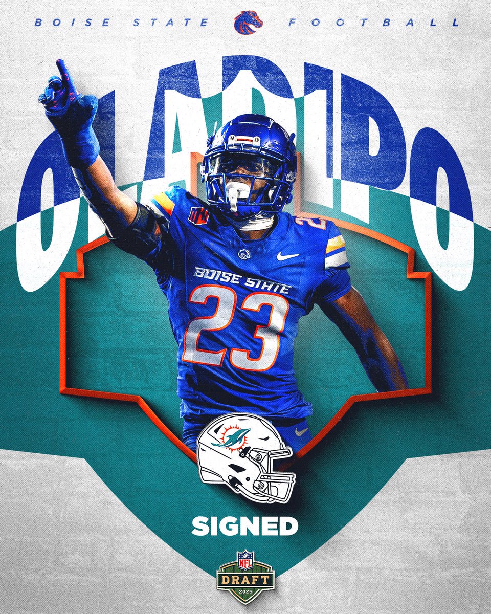 Boise State Football (@broncosportsfb) on Twitter photo South Beach bound ๐
<a href="/SeyixOladipo/">Seyi Oladipo</a> is headed to the <a href="/MiamiDolphins/">Miami Dolphins</a>
#BoiseStateBuilt South Beach bound ๐
<a href="/SeyixOladipo/">Seyi Oladipo</a> is headed to the <a href="/MiamiDolphins/">Miami Dolphins</a>
#BoiseStateBuilt