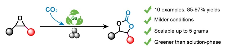 Garcia Group Monash (@fgarcia_group) on Twitter photo 🔥 Hot off the press! Our work on Scalable Main Group Mechanocatalytic CO₂ Valorisation to Cyclocarbonates is now live as an #open_acces Accepted Article in <a href="/angew_chem/">Angewandte Chemie</a>!
Pushing the boundaries of sustainable main group catalysis through a fantastic multilateral collaboration 🔥 Hot off the press! Our work on Scalable Main Group Mechanocatalytic CO₂ Valorisation to Cyclocarbonates is now live as an #open_acces Accepted Article in <a href="/angew_chem/">Angewandte Chemie</a>!
Pushing the boundaries of sustainable main group catalysis through a fantastic multilateral collaboration