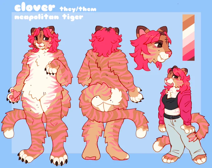 some refsheets / customs ive done as of late !