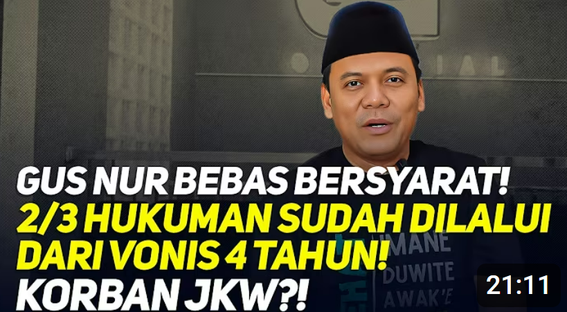 SianiparRismon's tweet photo. GUS NUR telah bebas. MENANTI KEBEBASAN BAPAK BAMBANG TRI MULYONO. Perjuangan butuh pengorbanan. Teruslah MENYALA. Both are heroes. RESPECT!

https://t.co/M3nZW9UEOa
https://t.co/rdAkCV79n4 https://t.co/BlA2e0OuOB